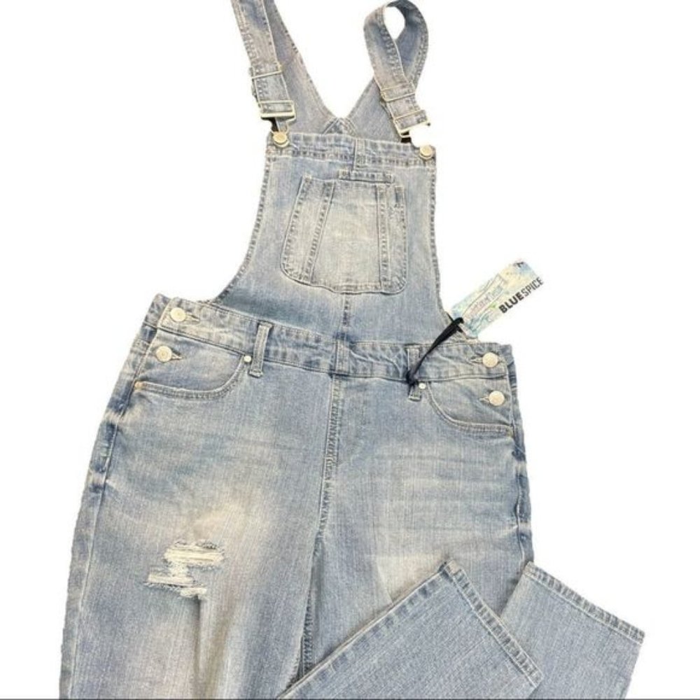 Blue Spice Jean Overall Womens Size 7